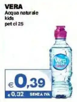 Boningros Cash and Carry Vera Acqua naturale kids offerta