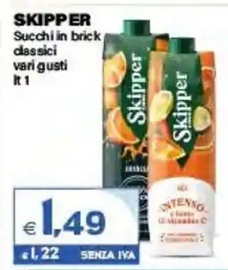 Boningros Cash and Carry Skipper Succhi in brick classici offerta