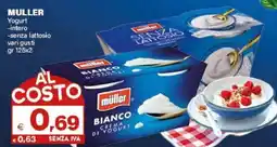 Boningros Cash and Carry Müller Yogurt intero/senza lattosio offerta