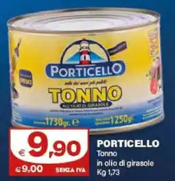 Boningros Cash and Carry Porticello Tonno in olio di girasole offerta