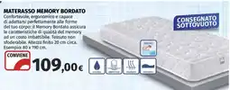 Ipercoop Materasso Memory Bordato offerta