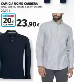 Ipercoop Camicia uomo Carrera offerta