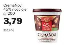 GrosMarket Crema Novi 45% nocciole offerta