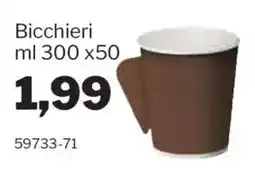 GrosMarket Bicchieri offerta