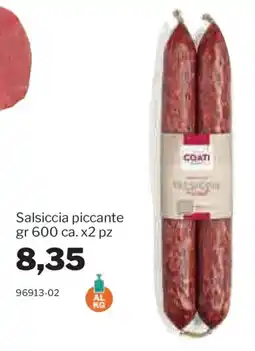 GrosMarket Salsiccia piccante offerta