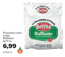GrosMarket Prosciutto cotto scelto Raffinato offerta