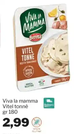 GrosMarket Viva la mamma Vitel tonnè offerta