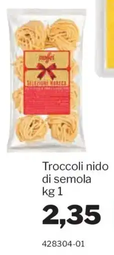 GrosMarket Troccoli nido di semola offerta