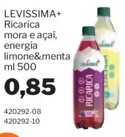 GrosMarket Levissima+ Ricarica mora e açaí, energia limone&menta offerta