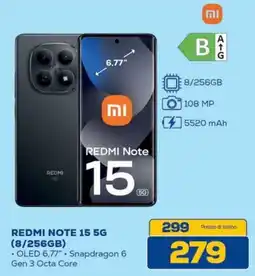 Euronics Bruno Redmi Note 15 5G offerta