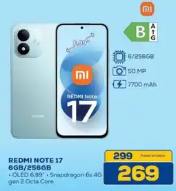 Euronics Bruno Redmi Note 17 offerta