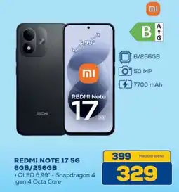 Euronics Bruno Redmi Note 17 5G offerta