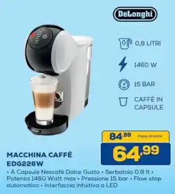 Euronics Bruno DeLonghi macchina caffé offerta