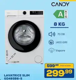 Euronics Bruno Candy lavatrice slim offerta