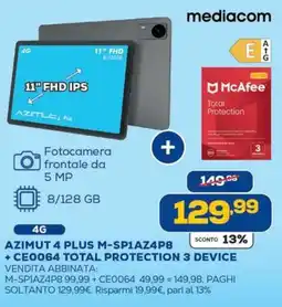 Euronics Bruno Azimut 4 Plus offerta