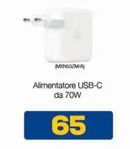 Euronics Bruno Alimentatore USB-C Apple offerta
