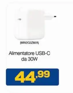 Euronics Bruno Alimentatore USB-C da 30W offerta