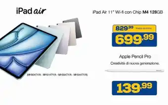 Euronics Bruno iPad Air offerta