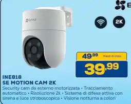 Euronics Bruno Ezviz SE Motion Cam 2K offerta