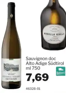 GrosMarket Sauvignon doc Alto Adige Südtirol offerta