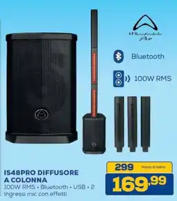 Euronics Bruno Wharfedale Pro IS48PRO Diffusore a Colonna offerta