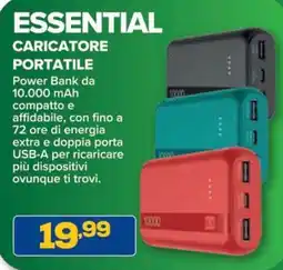 Euronics Bruno Essential caricatore portatile offerta