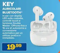 Euronics Bruno Key auricolari bluetooth offerta