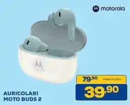 Euronics Bruno Auricolari Moto Buds 2 offerta