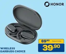 Euronics Bruno Honor wireless earbuds choice offerta