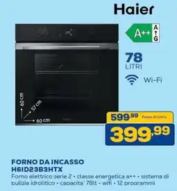 Euronics Bruno Forno da incasso Haier offerta