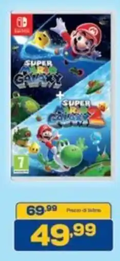 Euronics Bruno Super Mario Galaxy + Super Mario Galaxy 2 offerta