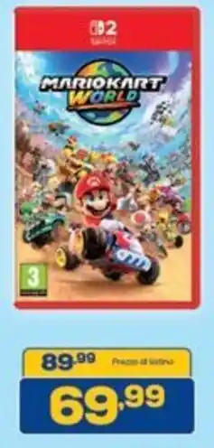 Euronics Bruno Mario Kart World offerta