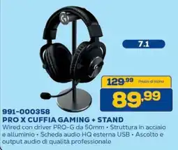Euronics Bruno PRO X CUFFIA GAMING offerta