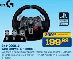 Euronics Bruno Logitech G29 Driving Force offerta