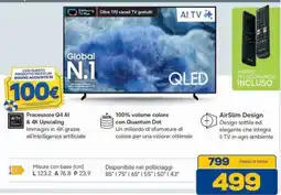 Euronics Bruno Samsung TV QLED offerta