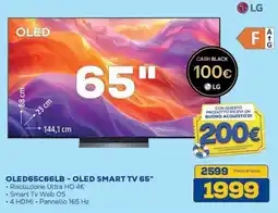 Euronics Bruno LG OLED SMART TV 65" offerta