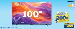 Euronics Bruno Hisense Q-LED Smart TV 100" offerta