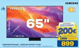 Euronics Bruno Samsung MINILED SMART TV 65" offerta