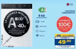 Euronics Bruno Lavatrice intelligente LG offerta