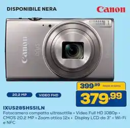 Euronics Bruno Canon IXUS285HSSILN offerta