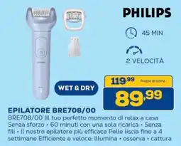 Euronics Bruno Philips Epilatore BRE708/00 offerta