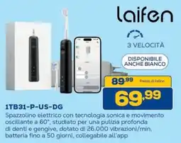 Euronics Bruno Laifen spazzolino elettrico offerta