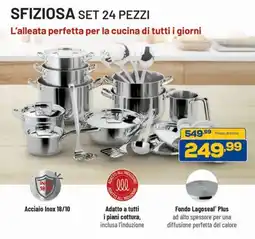 Euronics Bruno Sfiziosa set 24 pezzi offerta