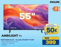 Euronics Bruno Philips AMBILIGHT tv offerta
