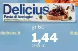 GrosMarket Delicius Pasta di Acciughe offerta