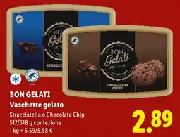 Lidl Bon Gelati Vaschette gelato offerta