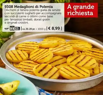 Bofrost Medaglioni di Polenta offerta