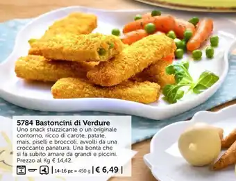 Bofrost Bastoncini di Verdure offerta