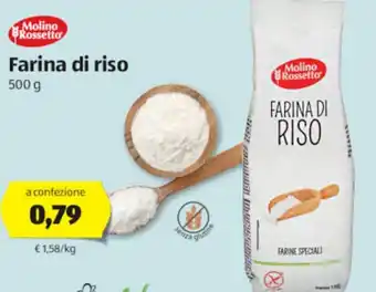 Molino Rossetto Farina di riso 500g