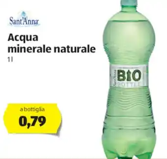 ALDI Sant'Anna Acqua Minerale Naturale 1L offerta